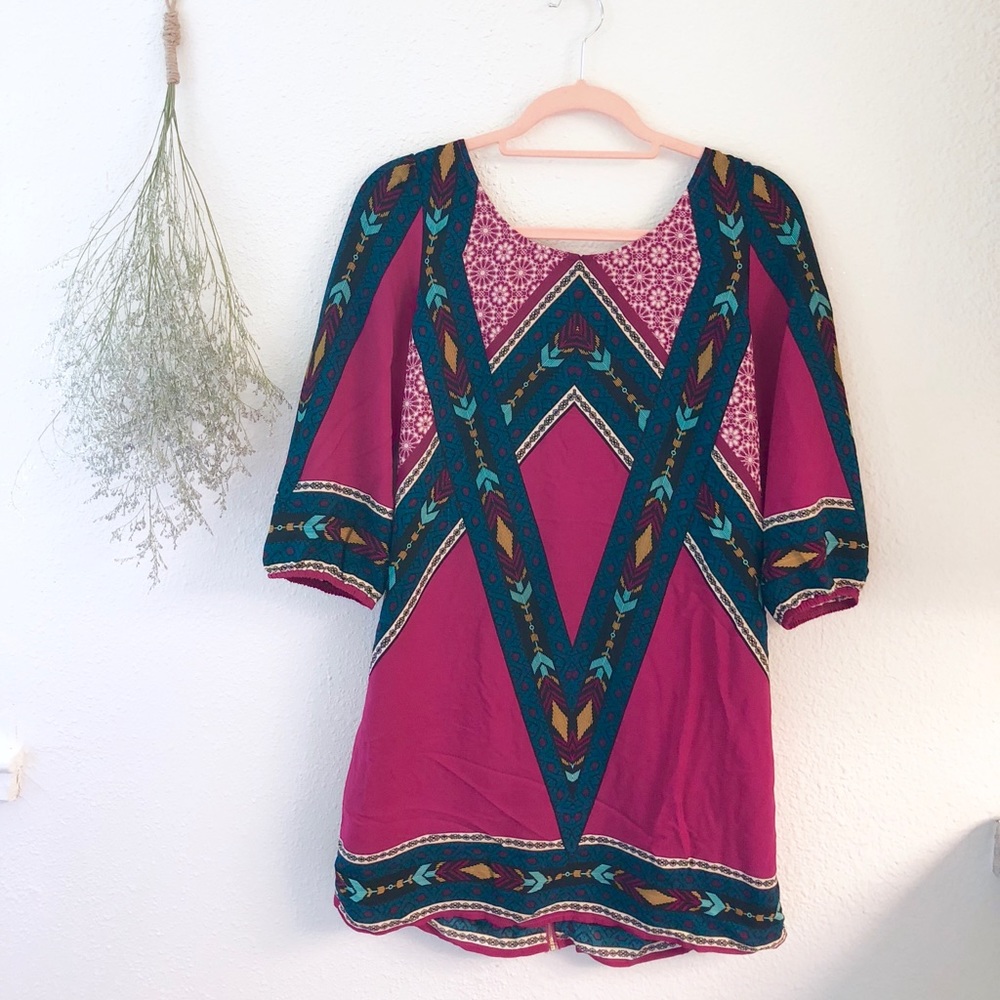 Patterned dress
